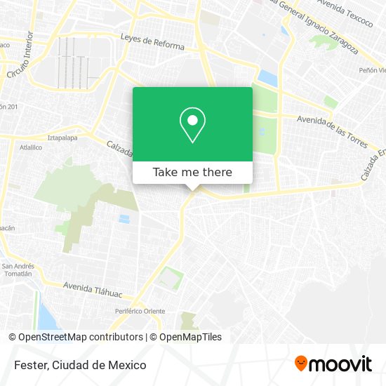 Mapa de Fester