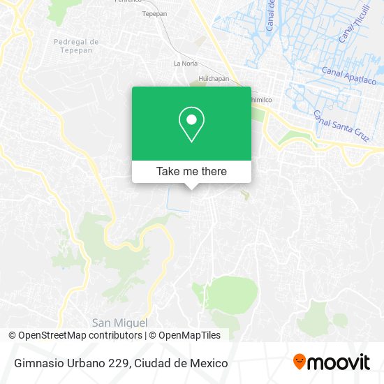 Gimnasio Urbano 229 map