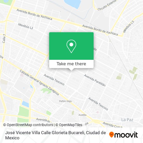 José Vicente Villa Calle Glorieta Bucareli map