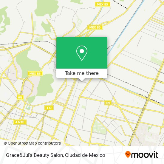 Grace&Jul's Beauty Salon map