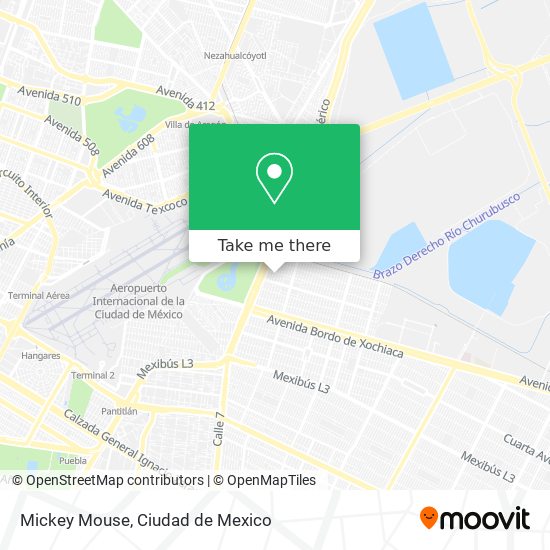 Mapa de Mickey Mouse
