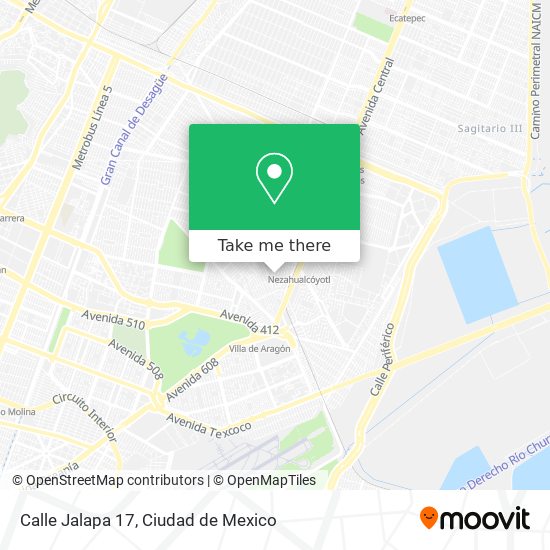 Calle Jalapa 17 map