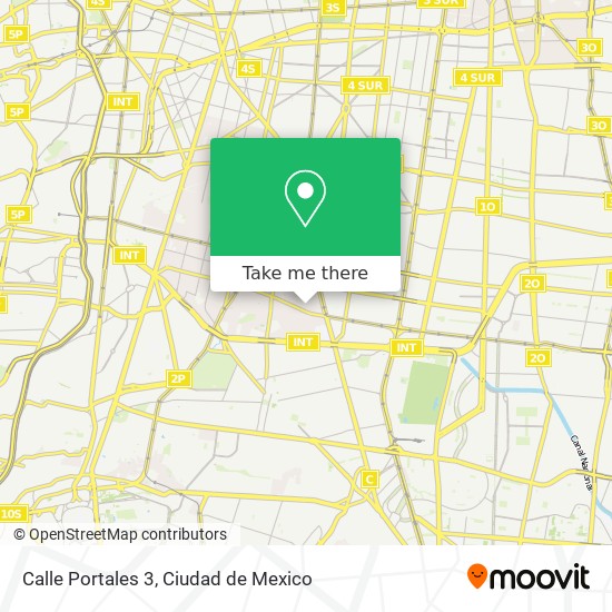 Calle Portales 3 map