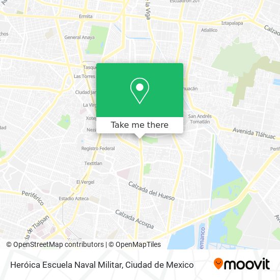 Heróica Escuela Naval Militar map