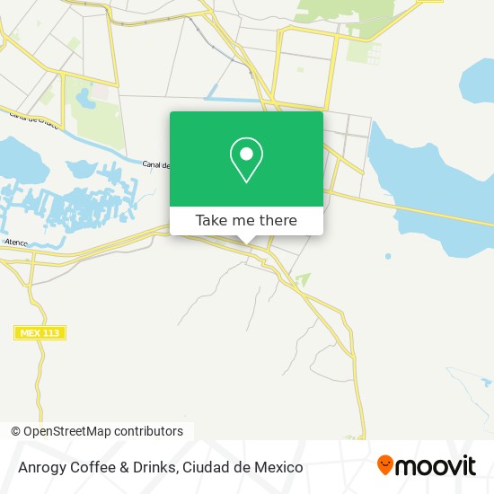 Anrogy Coffee & Drinks map