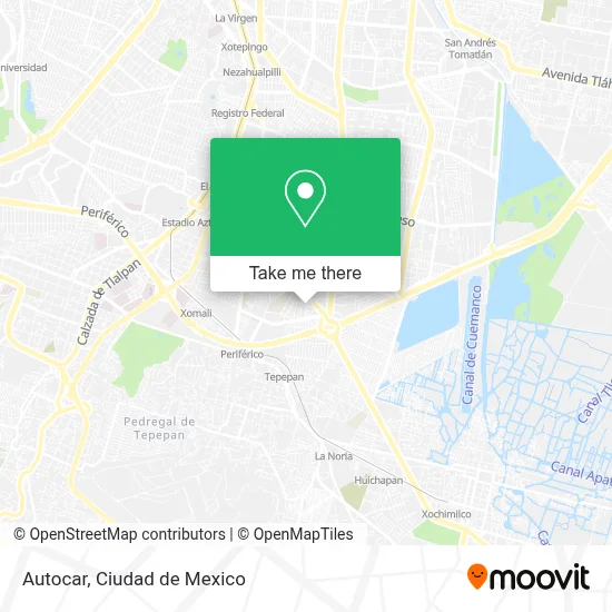 Autocar map