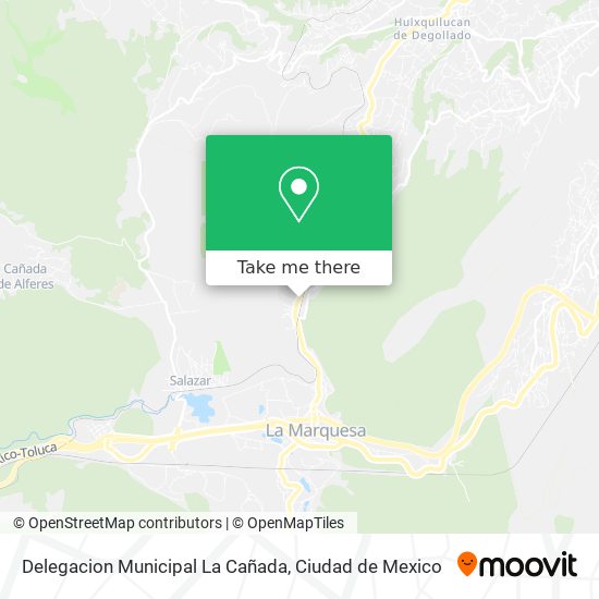 Delegacion Municipal La Cañada map