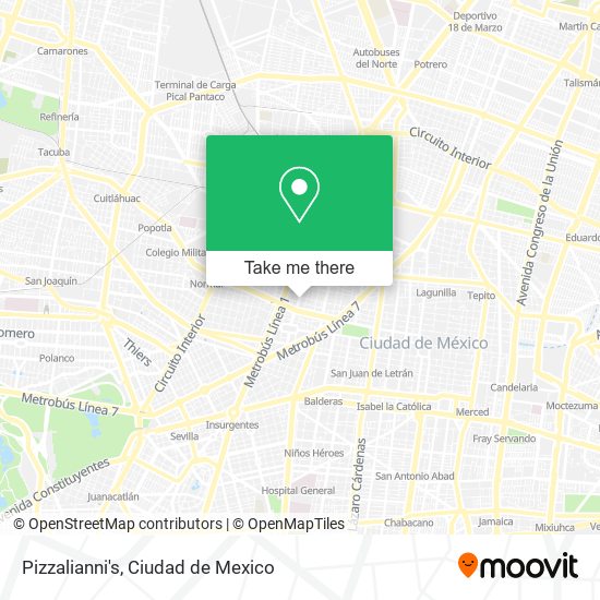 Pizzalianni's map