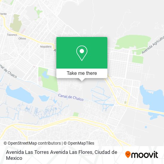 Avenida Las Torres Avenida Las Flores map