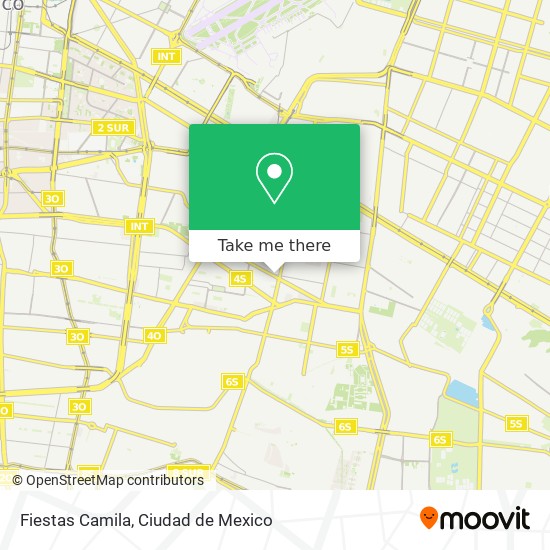 Fiestas Camila map