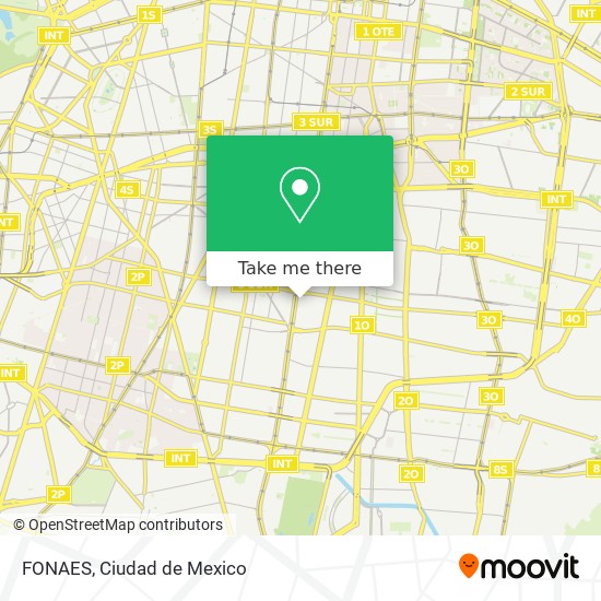 FONAES map