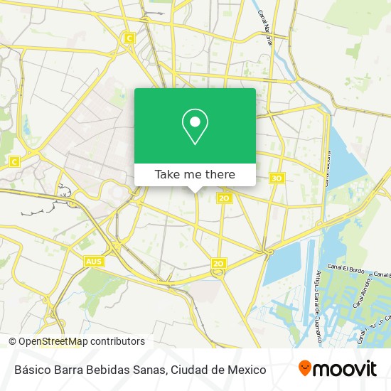 Básico Barra Bebidas Sanas map