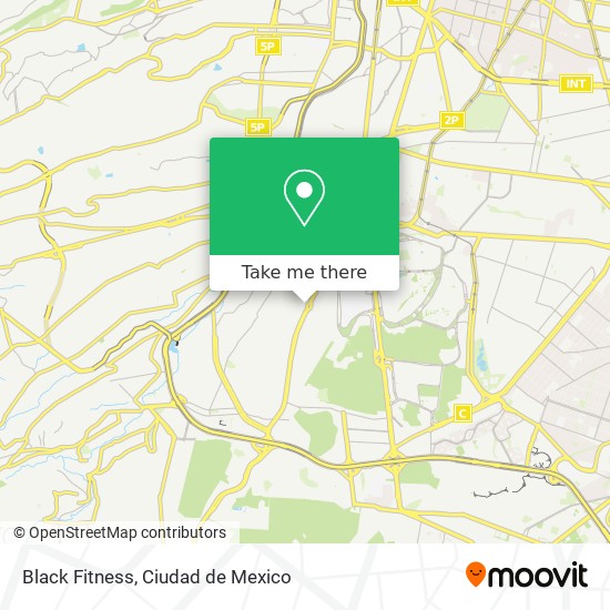 Black Fitness map