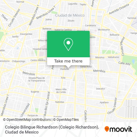 Colegio Bilingue Richardson (Colegio Richardson) map