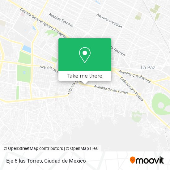 Eje 6 las Torres map
