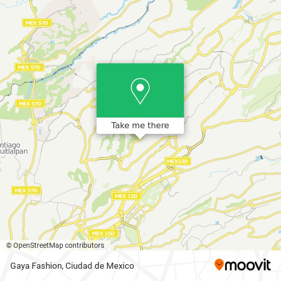 Gaya Fashion map