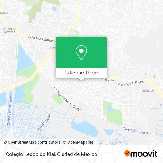 Colegio Leopoldo Kiel map