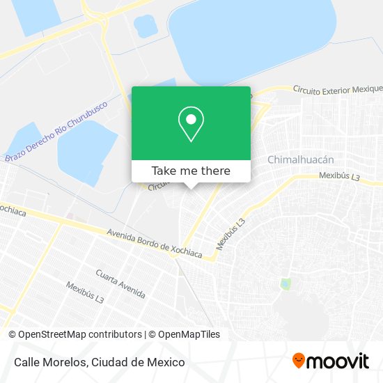 Mapa de Calle Morelos