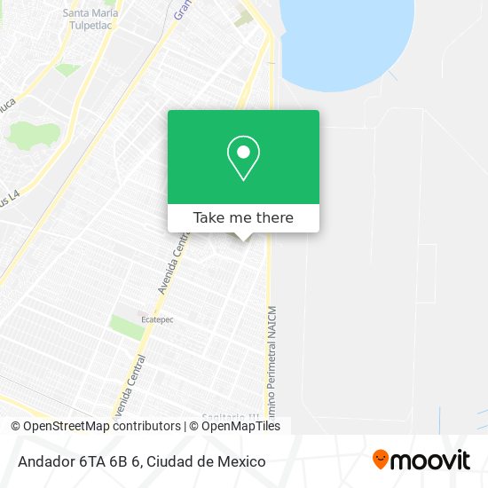 Mapa de Andador 6TA 6B 6