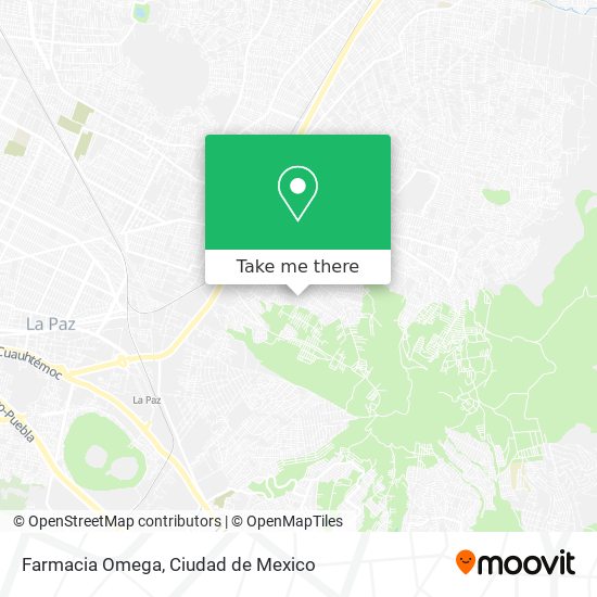 Farmacia Omega map