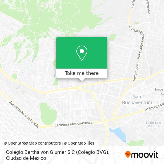 Colegio Bertha von Glumer S C (Colegio BVG) map