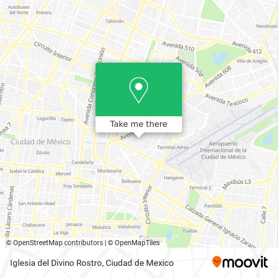 Iglesia del Divino Rostro map