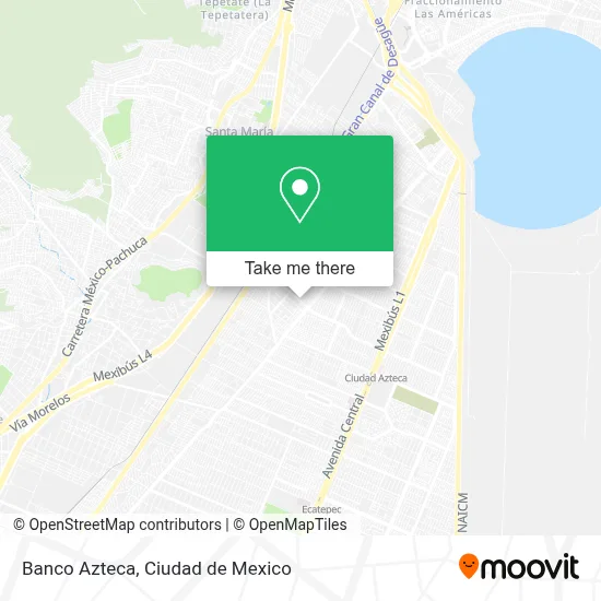 Banco Azteca map