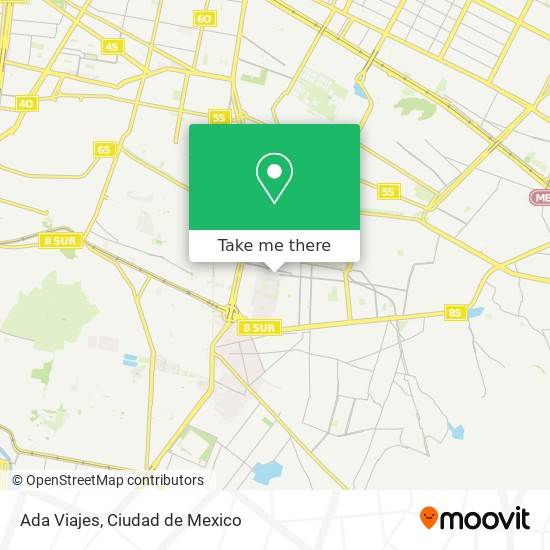 Ada Viajes map