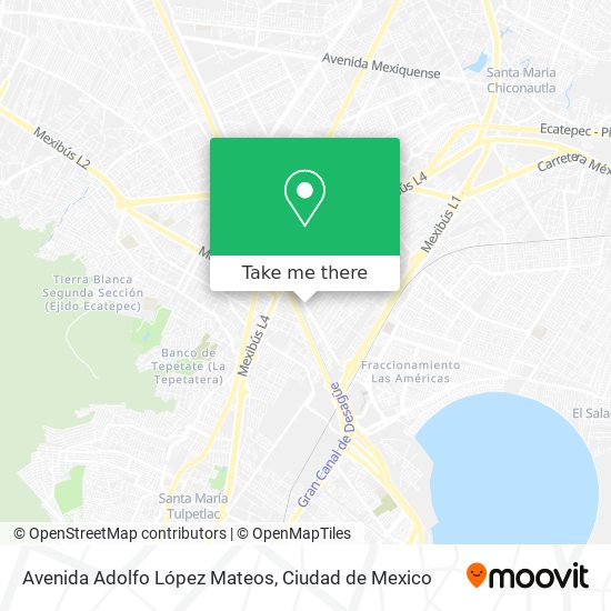 Avenida Adolfo López Mateos map