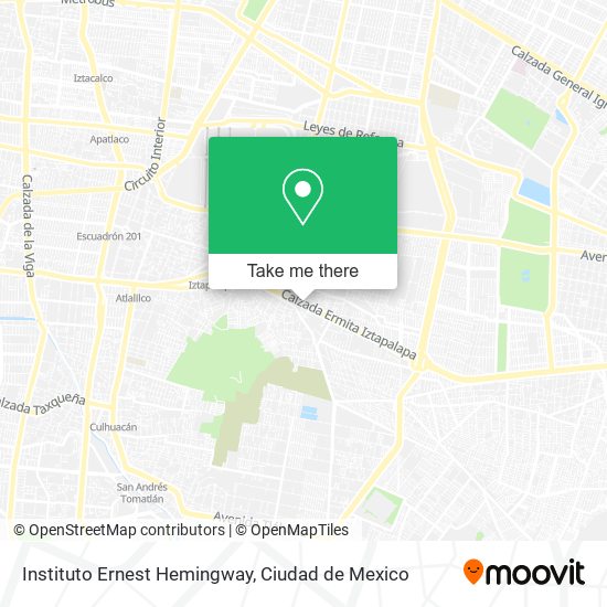 Instituto Ernest Hemingway map