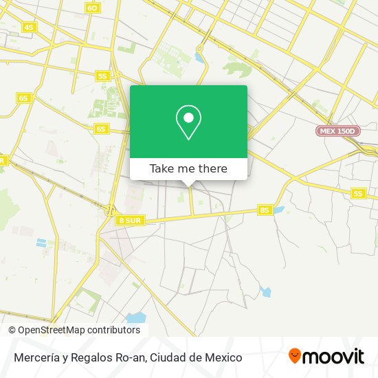 Mercería y Regalos Ro-an map