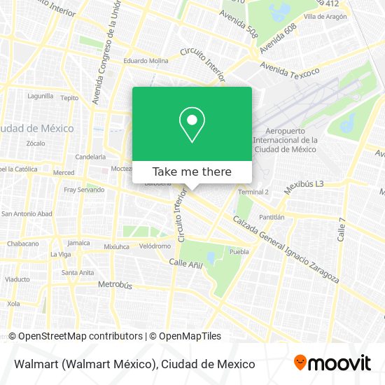 Walmart (Walmart México) map