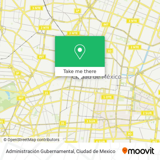 Mapa de Administración Gubernamental