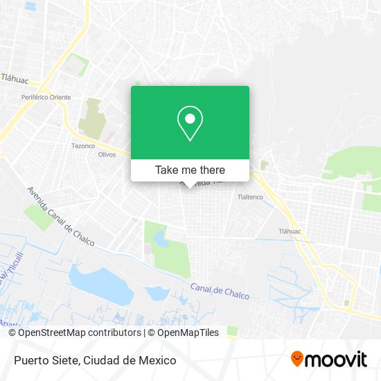 Mapa de Puerto Siete