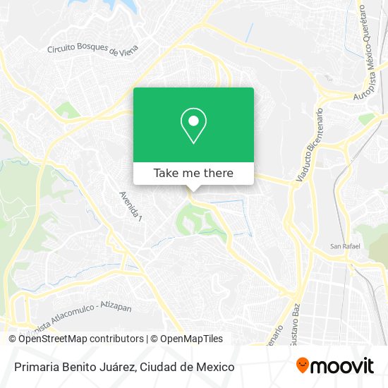 Primaria Benito Juárez map