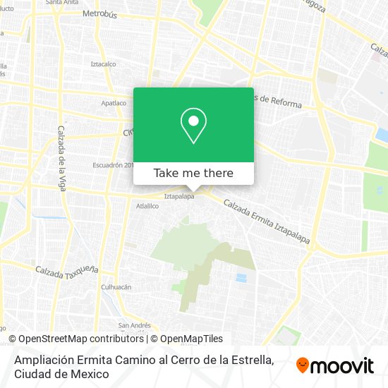 Ampliación Ermita Camino al Cerro de la Estrella map