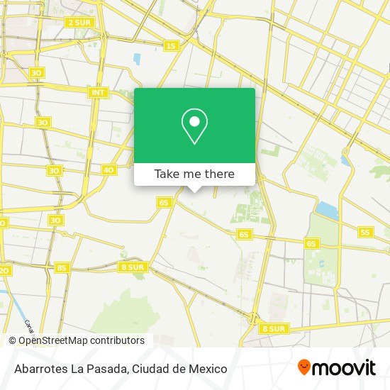 Abarrotes La Pasada map