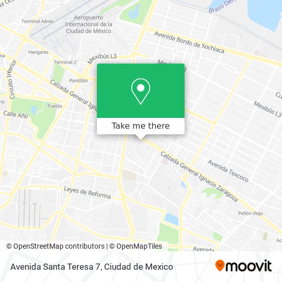 Avenida Santa Teresa 7 map