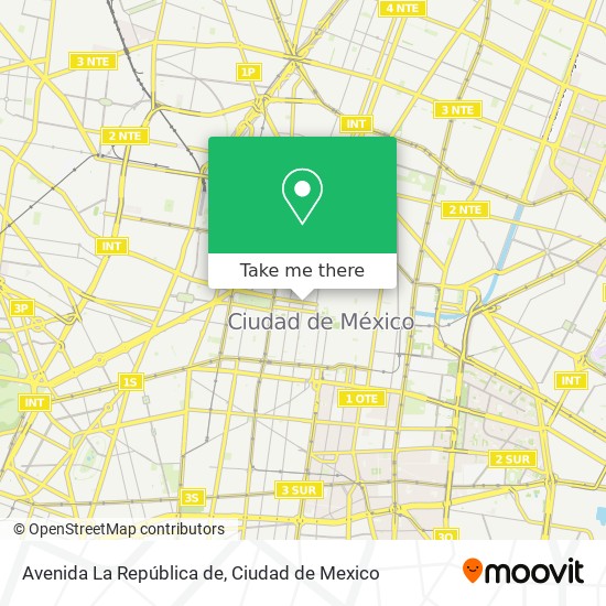 Avenida La República de map