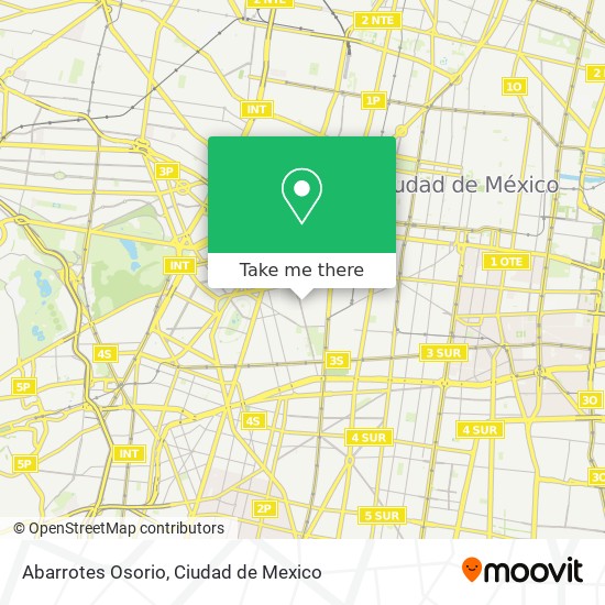 Abarrotes Osorio map