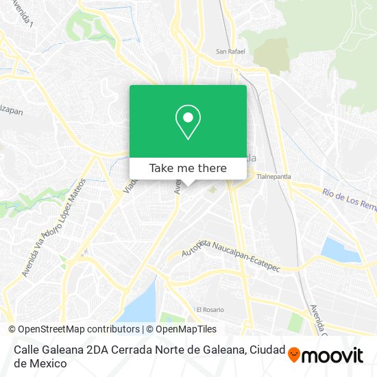 Calle Galeana 2DA Cerrada Norte de Galeana map