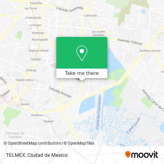 TELMEX map