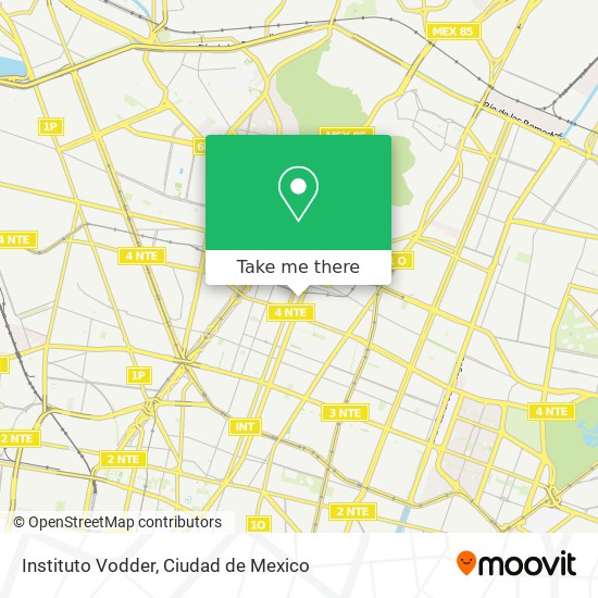 Instituto Vodder map