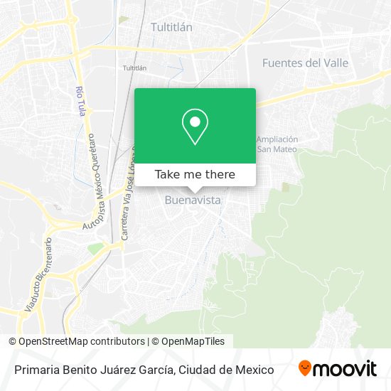 Mapa de Primaria Benito Juárez García