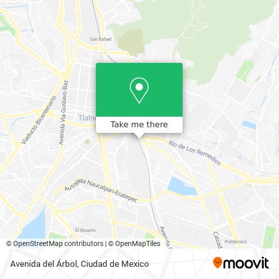 Mapa de Avenida del Árbol
