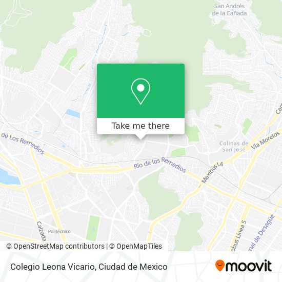 Colegio Leona Vicario map