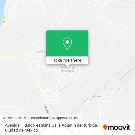 Avenida Hidalgo esquina Calle Agustín de Iturbide map