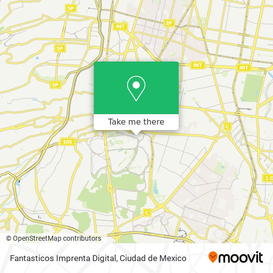 Fantasticos Imprenta Digital map