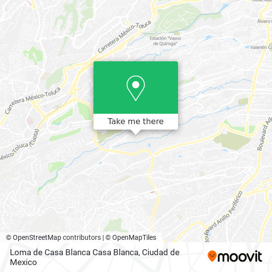 Loma de Casa Blanca Casa Blanca map