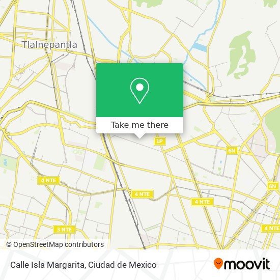 Mapa de Calle Isla Margarita